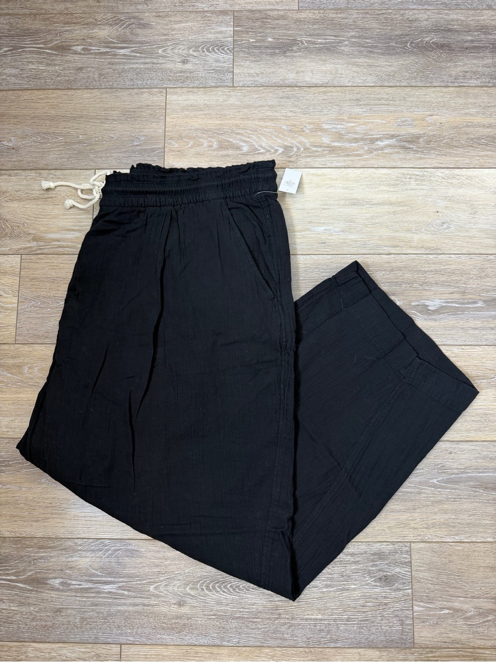 NWT Old Navy Black Drawstring Casual Pants Sz 3X